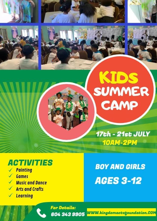 KAF Kids Summer Camp